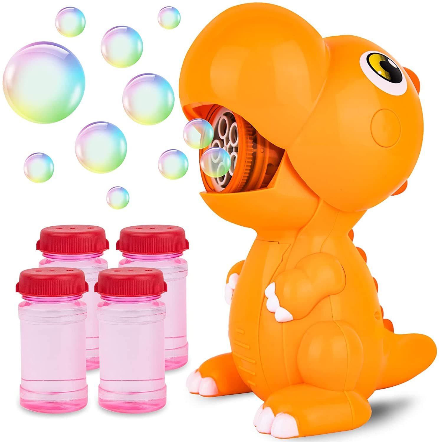 Bubbles Per Minute Bubbles for Toddlers Boys Girls Bubble Maker Toy with Bubble Solutions for Indoor Outdoor Birthday Wedding Party wellvo Bubble Machine for Kids Automatic Bubble Blower 3000 